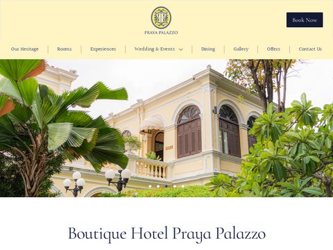 Praya Palazzo - Luxury Bangkok Riverside Boutique Hotel