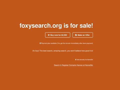 Foxysearch.org