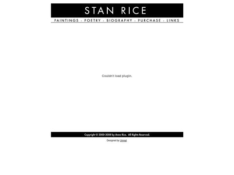 Rice, Stan - Paintings and Poetry