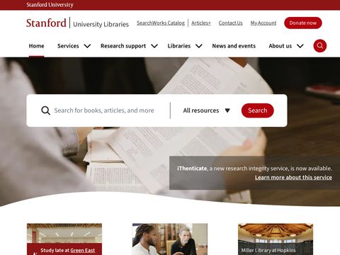 Stanford University Physics Library