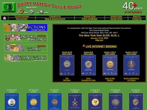 Dmitry Markov Coins and Medals