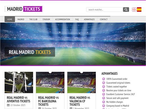 Real Madrid Tickets