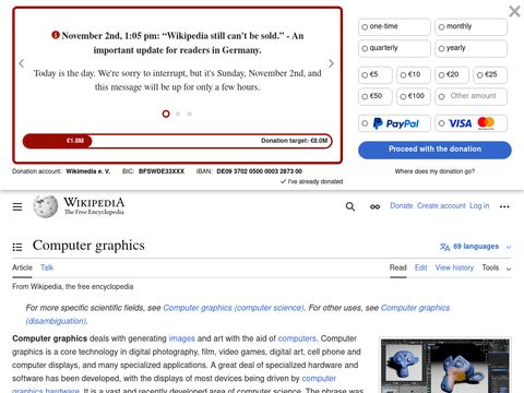 Wikipedia - Computer Graphics