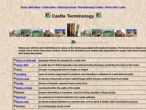 Castle Terminology