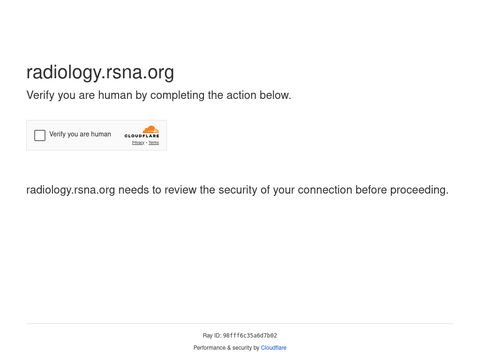 Evidence-based Radiology - A New Approach to the Practice of Radiology