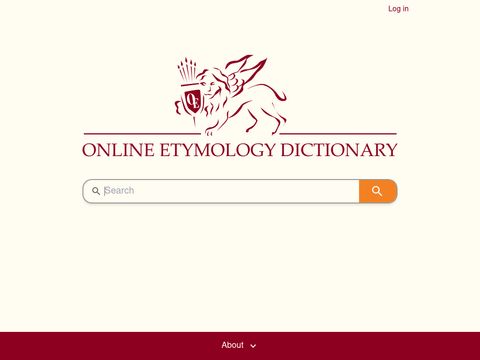 Online Etymology Dictionary