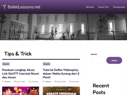 Ballet Lessons Instructional Videos