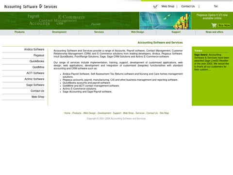 Accounting Software and Services
