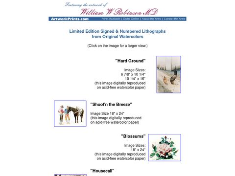 Robinson, William MD