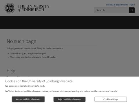 Department of Orthopaedics University of Edinburgh, Scotland
