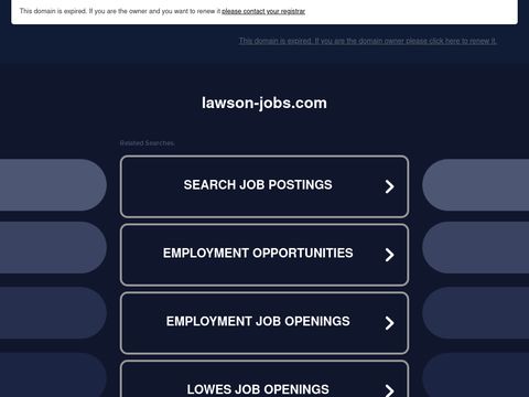 Lawson Jobs