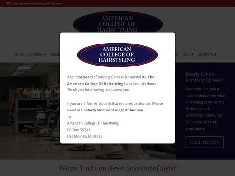 American College of Hairstyling