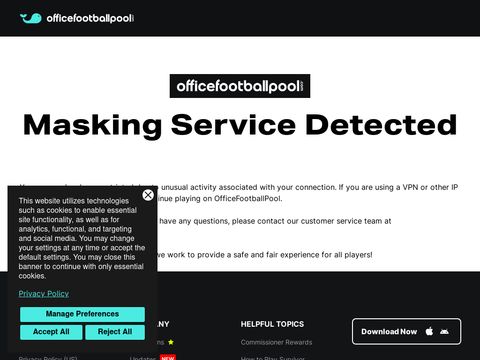 Office Football Pool