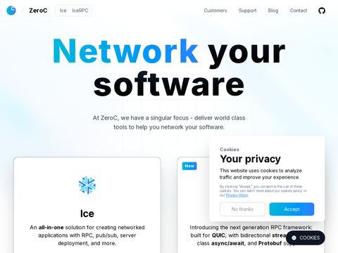 ZeroC - The Internet Communications Engine (Ice)