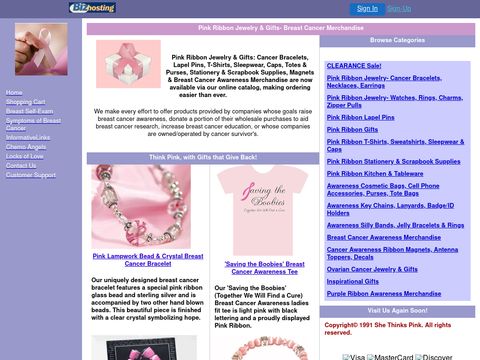 Breast Cancer Awareness Shop