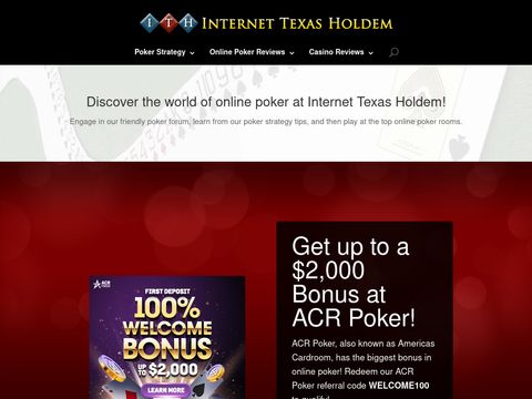 Internet Texas Holdem