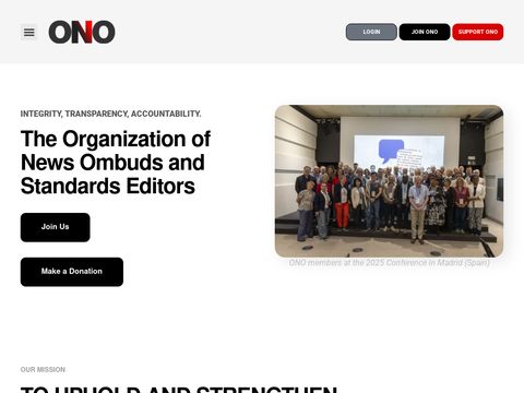 The Organization of News Ombudsmen