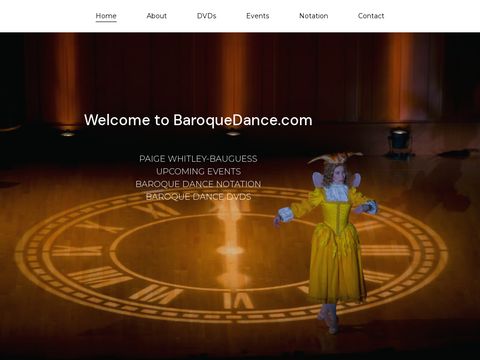 Baroque Dance Performance