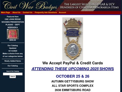 Civil War Badges.com