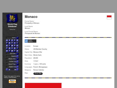 World Flag Database - Monaco