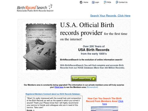 Birth Records