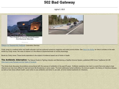 The Antibiotic Alternative