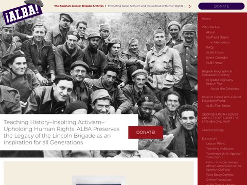 Abraham Lincoln Brigade Archives