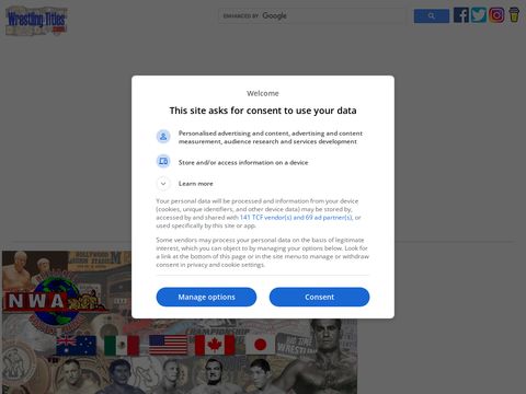 Pro Wrestling Title Histories